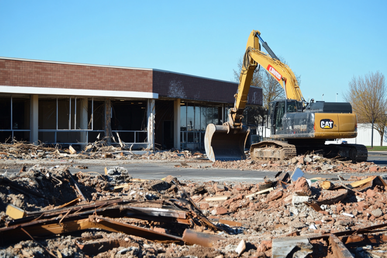 Demolition services in Whiteville