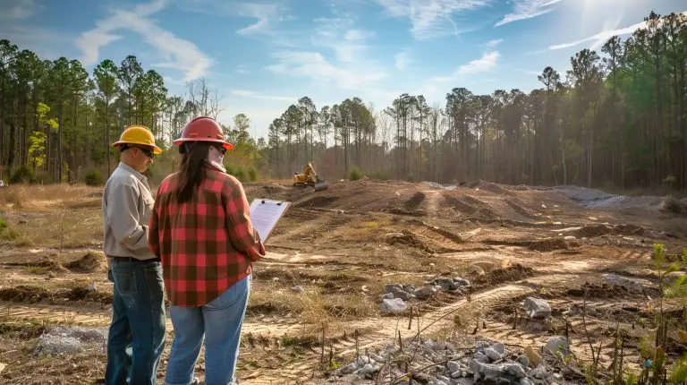 commercial land clearing Whiteville NC